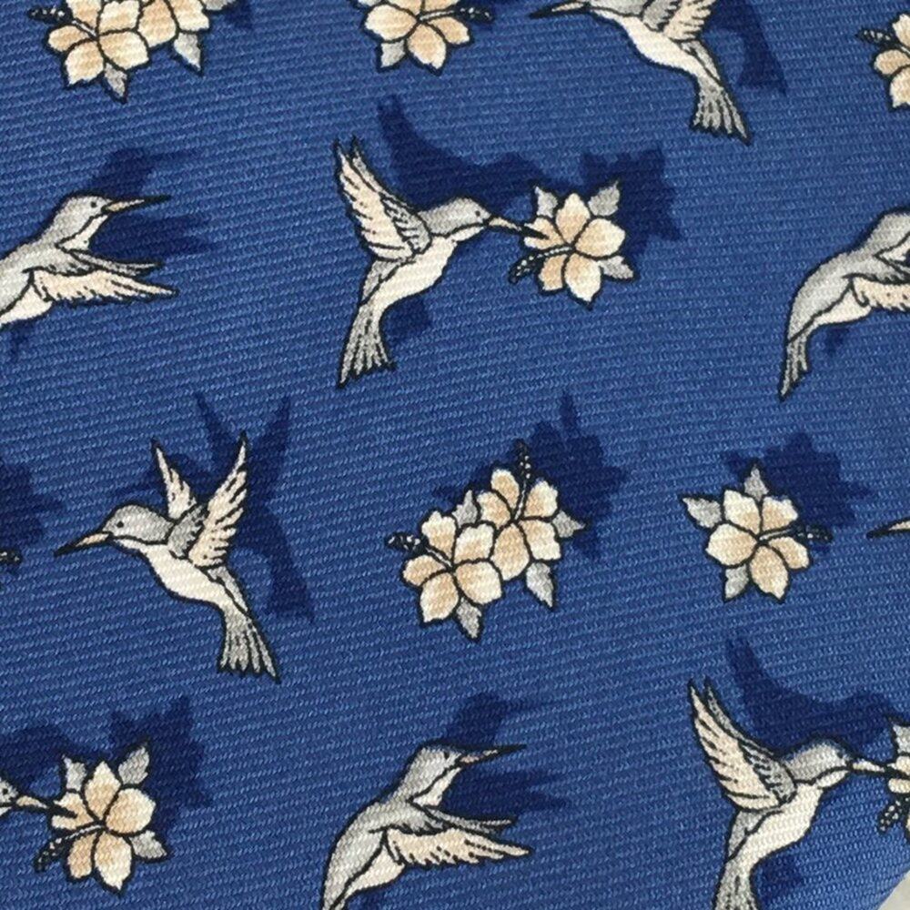 PAUL FREDRICK SILK TIE (extra-long) - Picture 1 of 8
